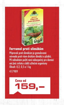 Ferramol proti slimákům - UNI HOBBY akcniletaky.com