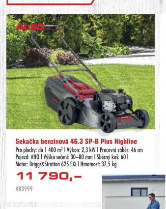 Sekačka benzínová 46.3 SP-B Plus Highline - UNI HOBBY akcniletaky.com