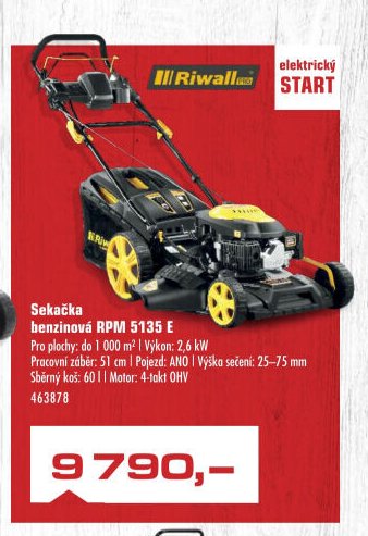 Sekačka benzínová RPM 5135 E - UNI HOBBY akcniletaky.com