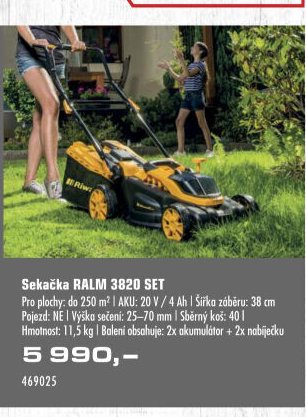 Sekačka RALM 3820 SET - UNI HOBBY akcniletaky.com