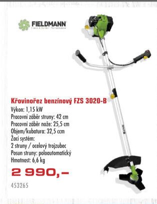 Křovinořez benzinový FZS 3020-B - UNI HOBBY akcniletaky.com