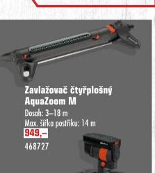 Zavlažovač čtyřplošný AquaZoom M - UNI HOBBY akcniletaky.com