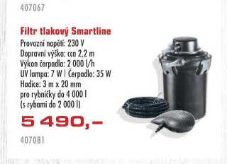 Filtr tlakový Smartline - UNI HOBBY akcniletaky.com