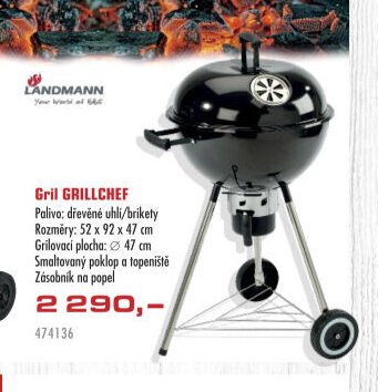 Gril GRILLCHEF - UNI HOBBY akcniletaky.com