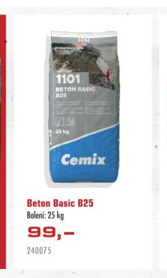 Beton Basic B25 - UNI HOBBY akcniletaky.com