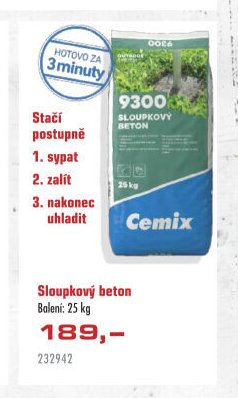 Sloupkový beton - UNI HOBBY akcniletaky.com