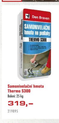 Samonivelační hmota Thermo S300 - UNI HOBBY akcniletaky.com