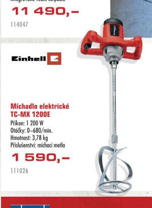 Míchadlo elektrické TC-MX 1200E - UNI HOBBY akcniletaky.com