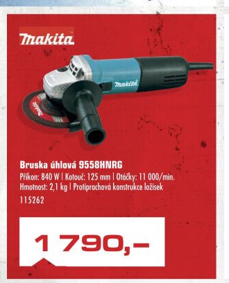 Bruska úhlová 9558HNRG - UNI HOBBY akcniletaky.com