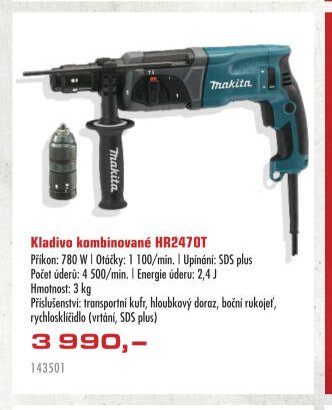 Kladivo kombinované HR2470T - UNI HOBBY akcniletaky.com