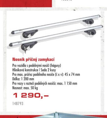 Nosič příčný zamykací - UNI HOBBY akcniletaky.com