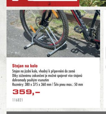 Stojan na kolo - UNI HOBBY akcniletaky.com
