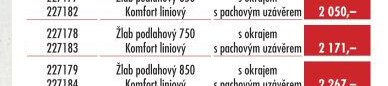 Žlab podlahový 750 Komfort liniový - UNI HOBBY akcniletaky.com