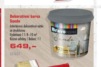 Dekorativní barva Sande - UNI HOBBY akcniletaky.com