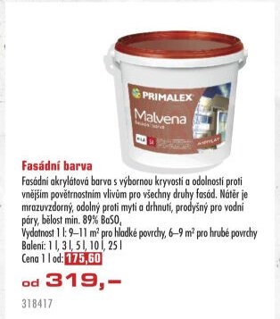 Fasádní barva - UNI HOBBY akcniletaky.com