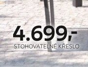 Zahradní stohovatelné křeslo