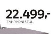 Zahradní stůl