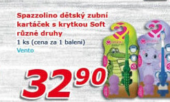 Dětský zubní kartáček Spazzolino