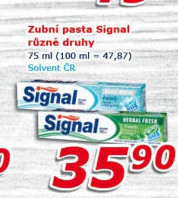 Pasty na zuby Signal