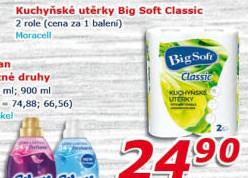 Utěrky kuchyňské 2vrstvé Classic Big Soft