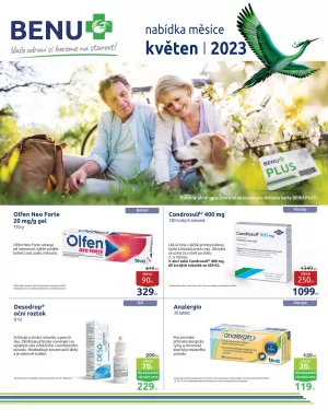 akční leták BENU Lékárna 1.5.2023-31.5.2023