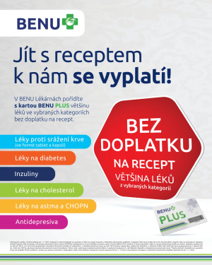 akční leták BENU Lékárna 1.5.2023-31.5.2023