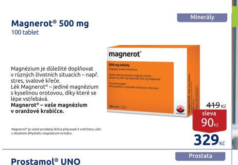 Magnerot 500 mg