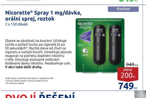 Nicorette Spray 1 mg/dávka