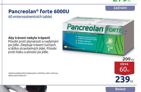 Pancreolan forte 6000U