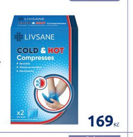 LIVSANE Studený/Horký zábal 2 ks