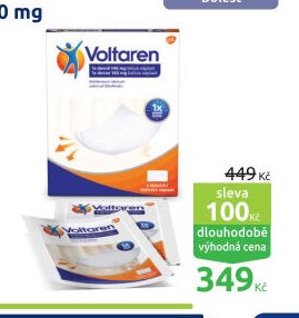 Voltaren 1x denně 140 mg léčivá náplast 5 ks