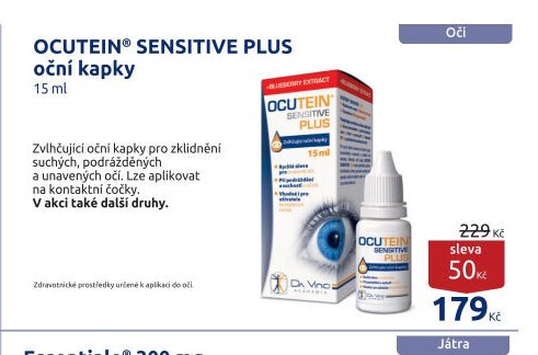 OCUTEIN SENSITIVE PLUS oční kapky 15 ml