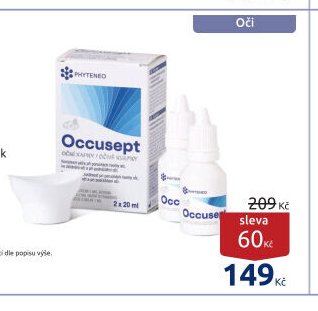 Occusept oční kapky 2 x 20 ml