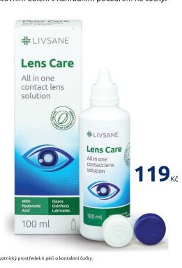 LIVSANE Roztok na kontaktní čočky 100 ml