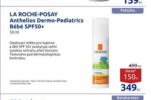 LA ROCHE-POSAY Anthelios Dermo-Pediatrics Bébé SPF50+ 50 ml