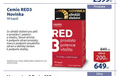 Cemio RED3 Novinka