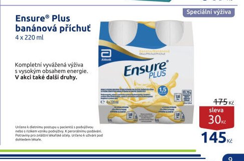 Ensure Plus banánová příchuť