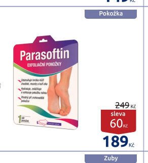 Parasoftin exfoliační ponožky