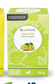 LIVSANE Lipový čaj