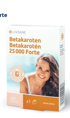 LIVSANE Betakaroten 25000 Forte