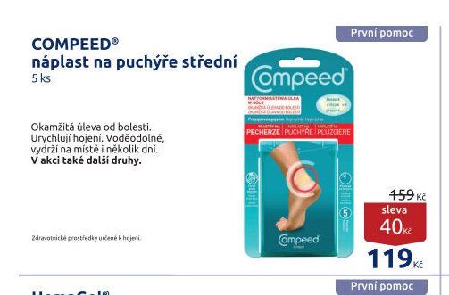 COMPEED náplast na puchýře střední