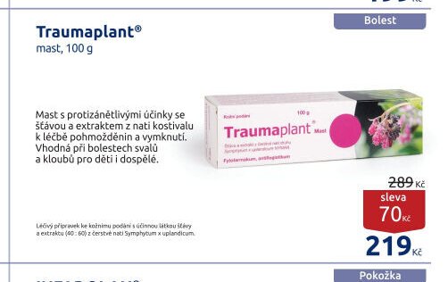 Traumaplant mast, 100 g