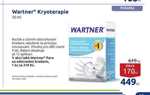 Wartner Kryoterapie 50 ml