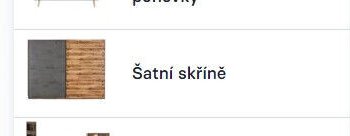 Šatní skříně