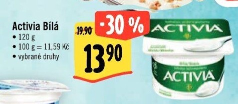 Bílý jogurt Activia Danone