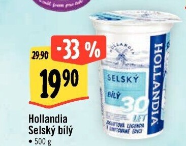 Bílý jogurt selský Hollandia