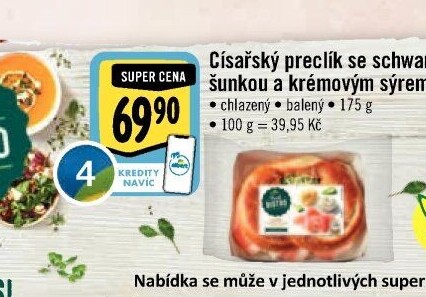 Císařský preclík Albert Fresh Bistro