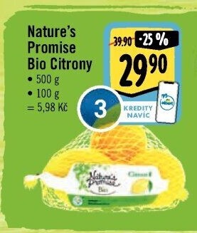 Citrony bio Nature'