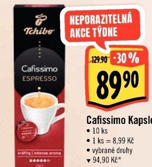 Kapsle Cafissimo Tchibo