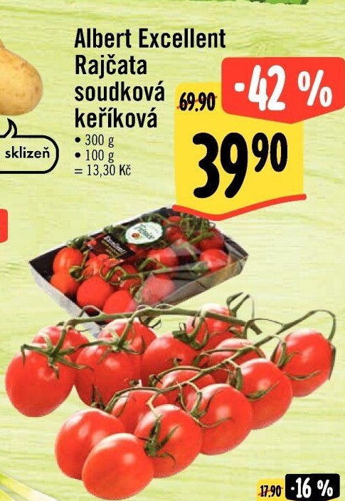 Rajčata keříková Albert Excellent